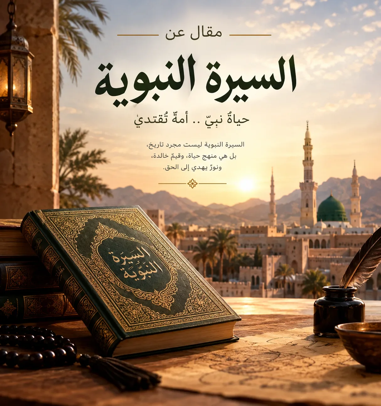 image about ملامح من الأخلاق المحمدية و الدروس المستفاده