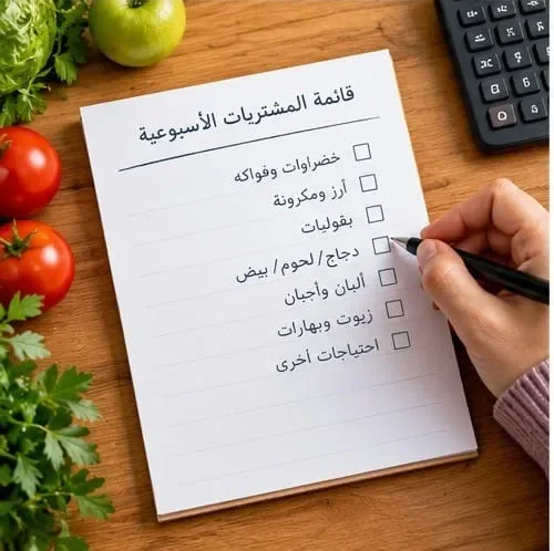 image about تنظيم ميزانية المطبخ: خطة أسبوعية لتوفير مصروف البيت
