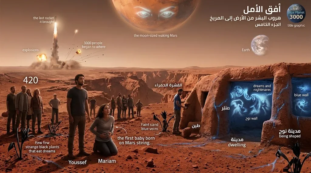 image about أفق الأمل: هروب البشر من الأرض إلى المريخ الجزء الخامس