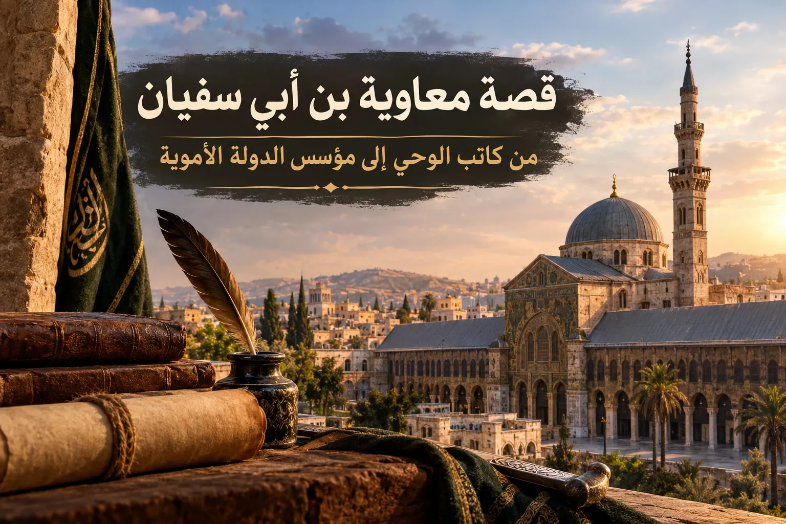 image about قصة معاوية بن أبي سفيان.. من كاتب الوحي إلى مؤسس الدولة الأموية