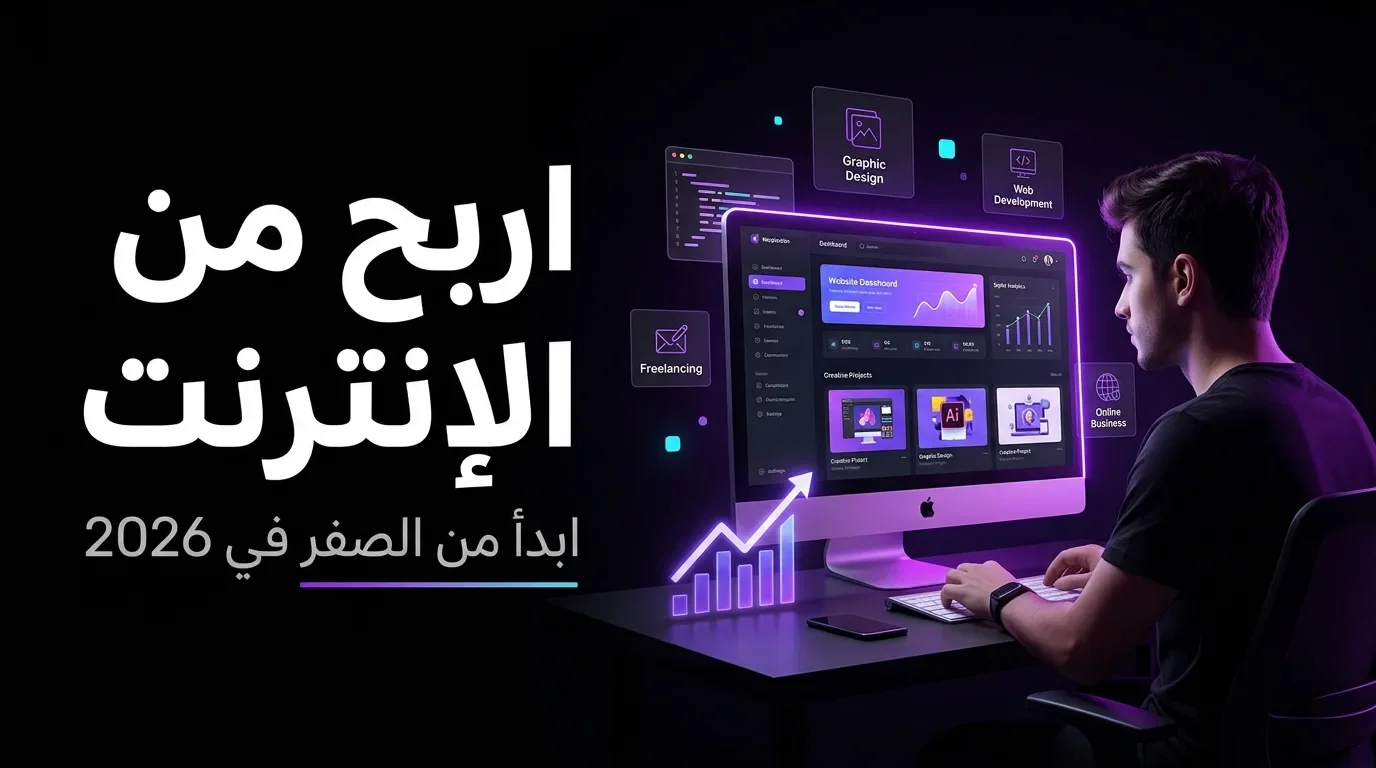 image about الربح من الإنترنت في 2026: كيف تحوّل مهاراتك إلى مصدر دخل حقيقي؟