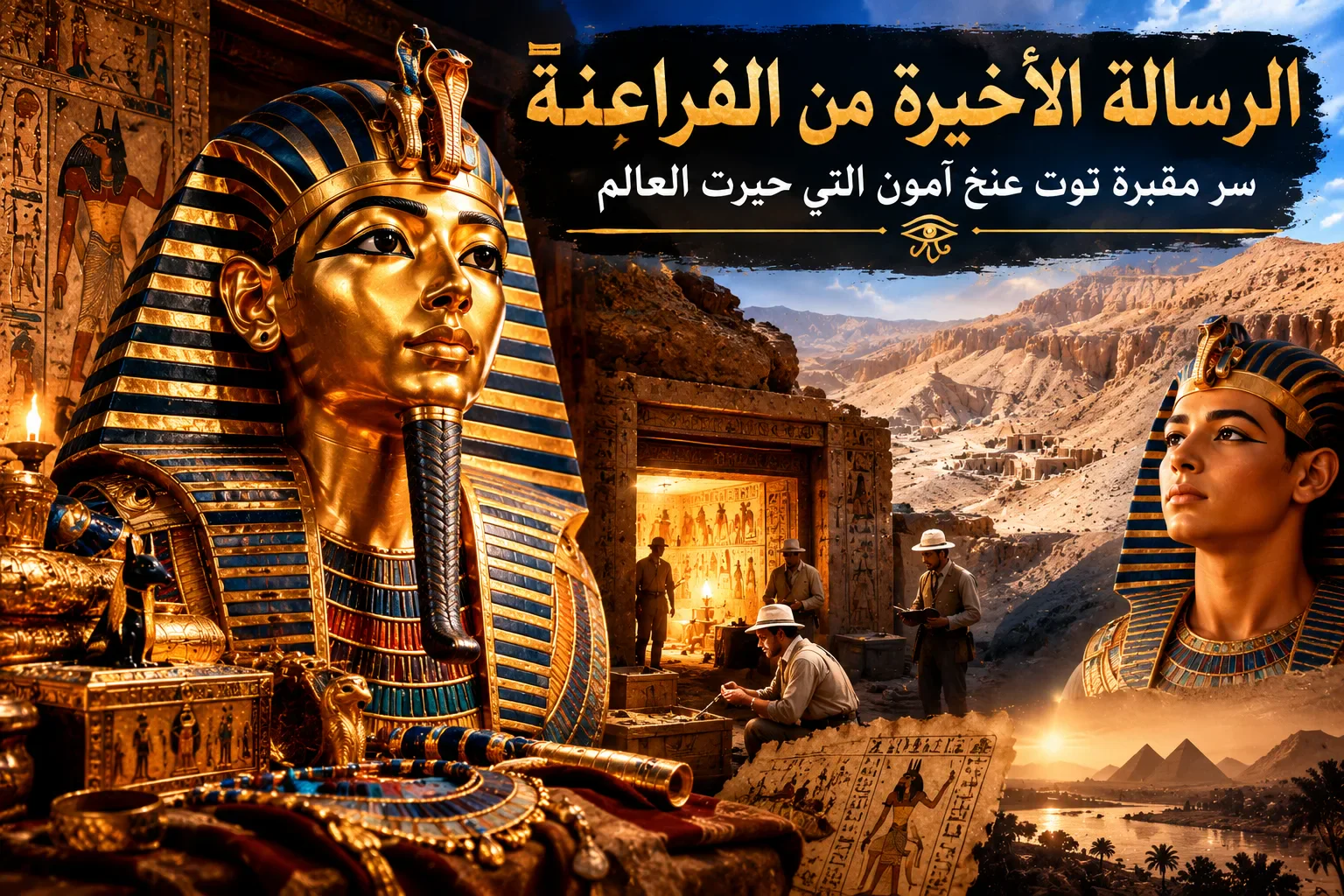 image about توت عنخ آمون: أسرار الفرعون الذهبي الذي حير العالم