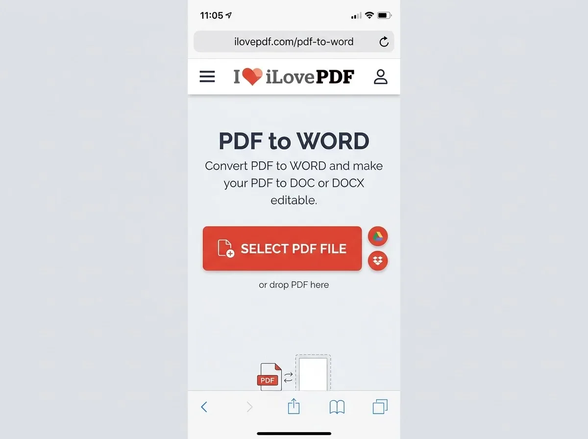 image about ازاي تحول ملف PDF لـ Word وتعدل فيه مجانًا بالتفصيل 2026