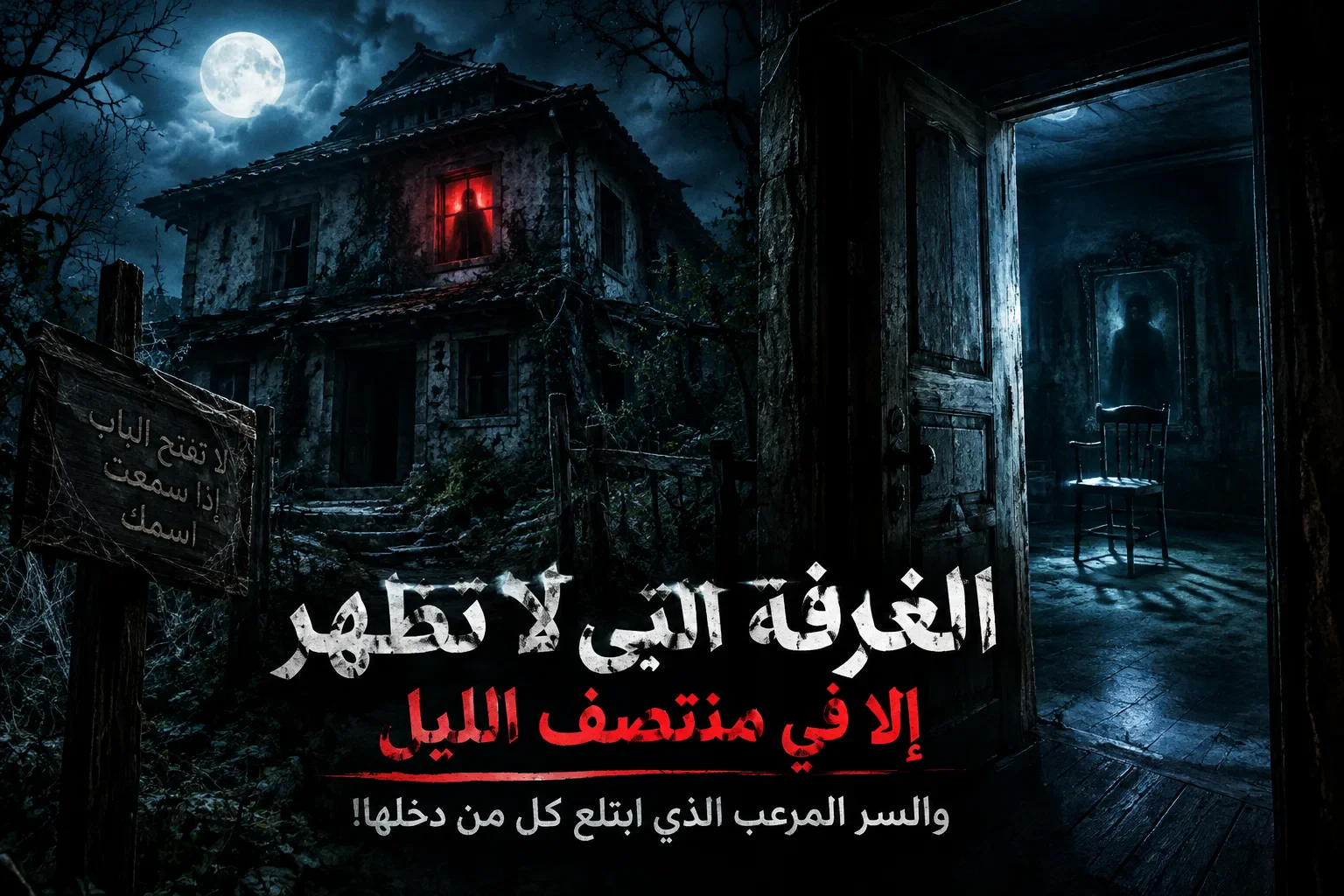 image about الغرفة التي لا تظهر إلا في منتصف الليل… والسر المرعب الذي ابتلع كل من دخلها!