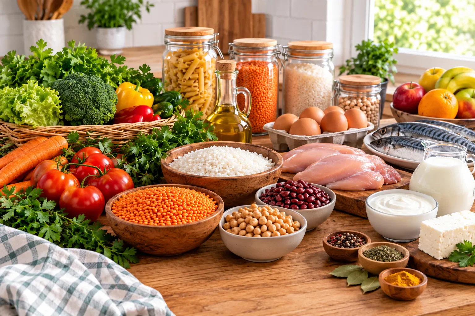 image about تخطيط وجبات أسبوعية اقتصادية لتوفير مصروف البيت