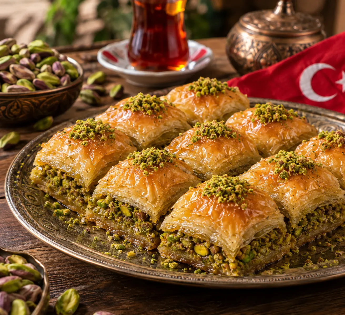 image about طريقة عمل البقلاوة التركية