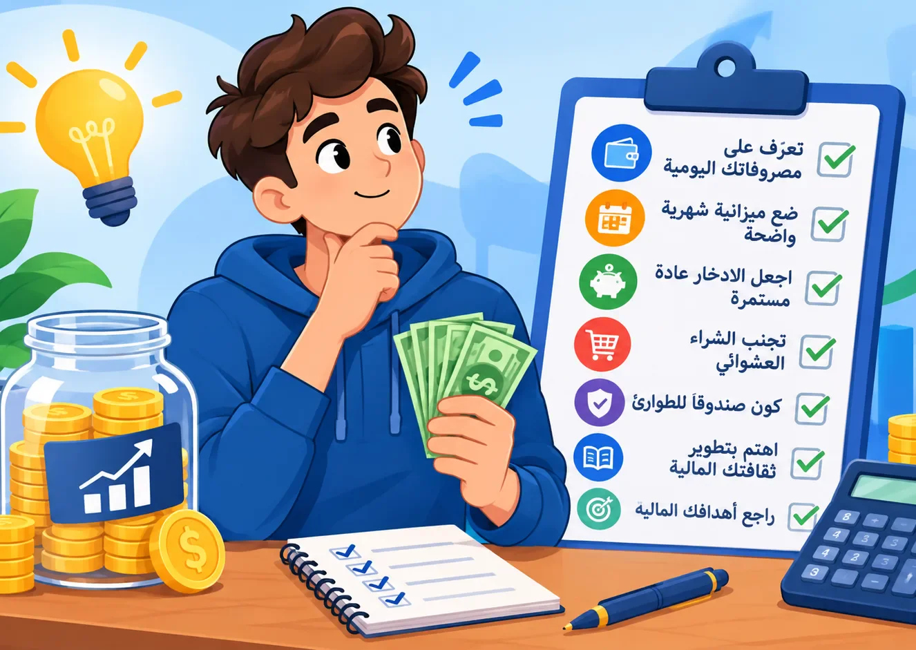 image about كيف تدير أموالك بذكاء؟ نصائح بسيطة لحياة مالية أفضل