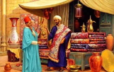 قصة الخليفة عمر وتاجر الفقير