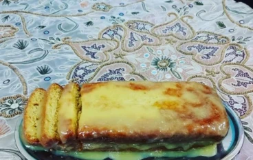 كيكة البرتقال بصوص البرتقال 