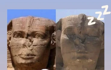 معجزت نوم تمثال ابو الهول وحقيقة الفيديو المنتشر 