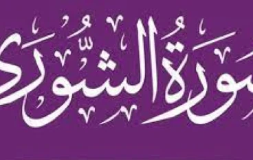 سبب نزول سورة الشورى