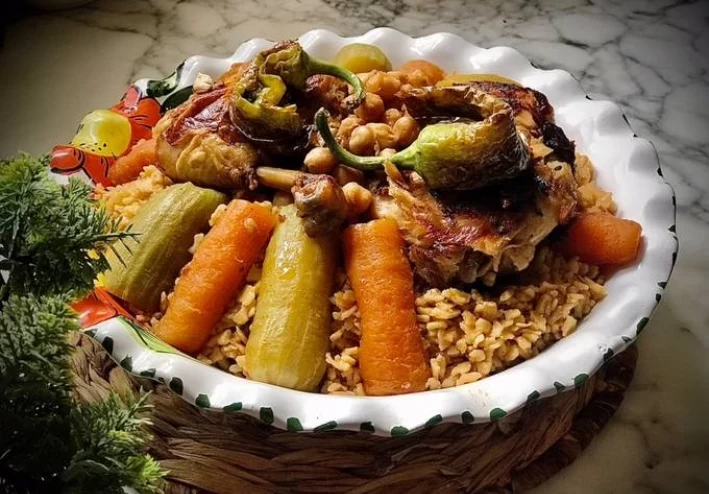 الشخشوخة الجزائرية طبق أريق