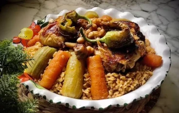 الشخشوخة الجزائرية طبق أريق