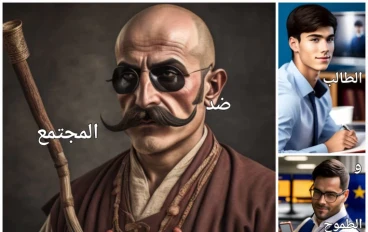 الطالب والطموح ضد المجتمع