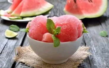 طريقة عمل الايس كريم بي البطيخ و عمل الايس كريم 
