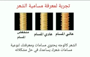 افضل طريقه لاختبار مساميه الشعر بطريقه بسيطه وغير مكلفه 