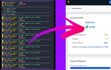 سكريبت جديد لربح عمله لايتكوين بدون تدخل منك faucetcrypto#