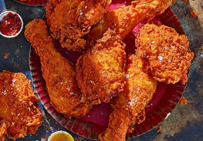 طريقة عمل الدجاج المقلي (Fried Chicken)