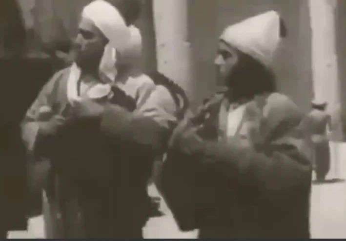 مشهد من فيلم اوزباكستاني من إنتاج ١٩٥٧