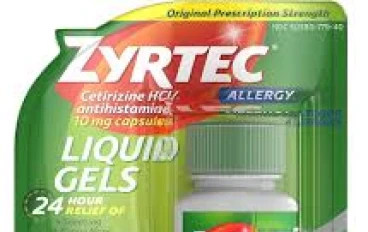 Zyrtec يمنع العطس وسيلان الأنف والحكة وسيلان العين
