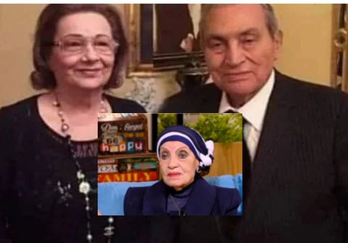 سوزان مبارك تنعى الفنانة الراحلة رجاء حسين