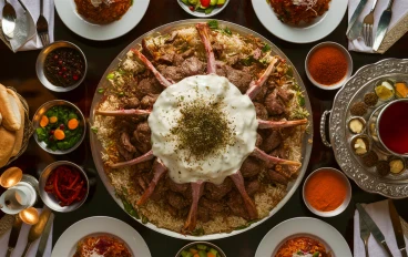 طريقة عمل المنسف الاردني الرائع بسهولة