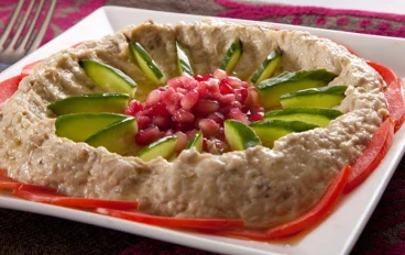طريقة عمل سلطة بابا غنوج مثل المطاعم