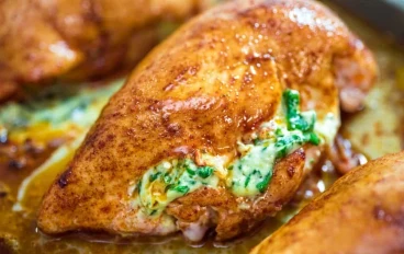Keto Spinach Stuffed Chicken Breast Recipe
