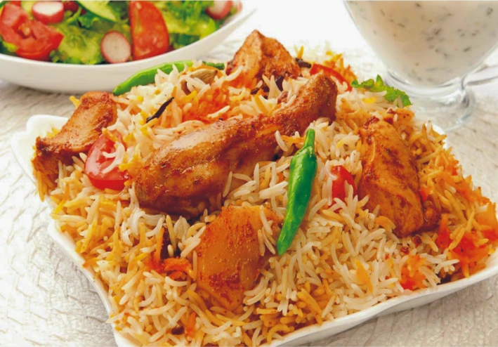 رز مبهر بالدجاج (بالطريقة الأسبانية) - Arroz Con Pollo