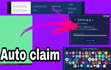 سكريبت جديد لموقع autofaucet.dutchycorp سحب مباشر على محفضه faucetpay