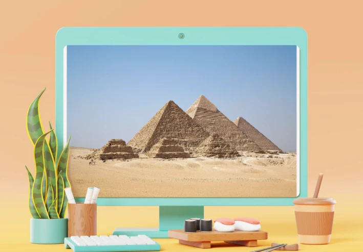 اهرمات الجيزه وابو الهول