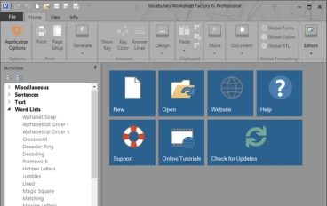 تنزيل مجاني Vocabulary Worksheet Factory Professional & Enterprise