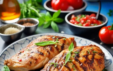 🍗 يمكن تحضير صدور الدجاج المشوية بسهولة وسرعة