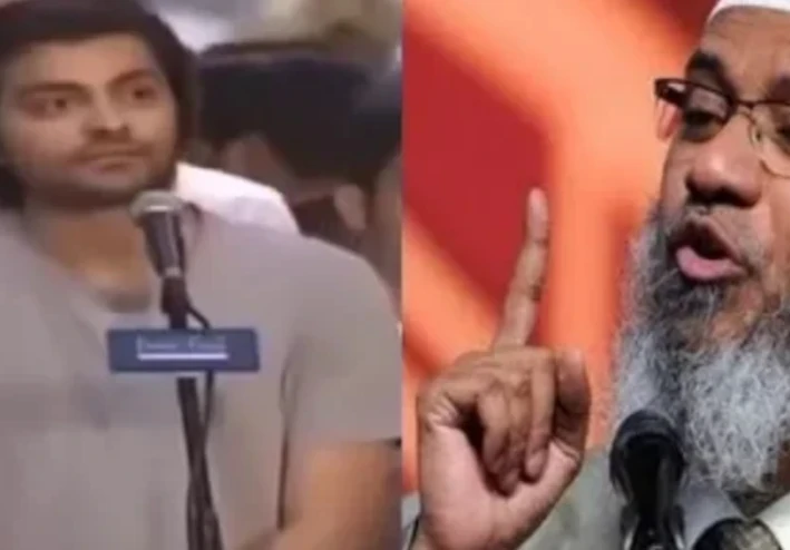 أحد مناقشات الدكتور ذاكر نايك مع أحد الملحدين