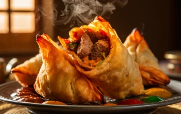 طريقة تحضير سمبوسة الدجاج