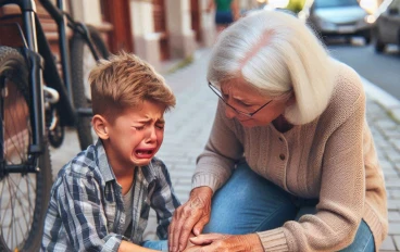 الحادث و اليتيم في الشارع و الحادث الأليم 