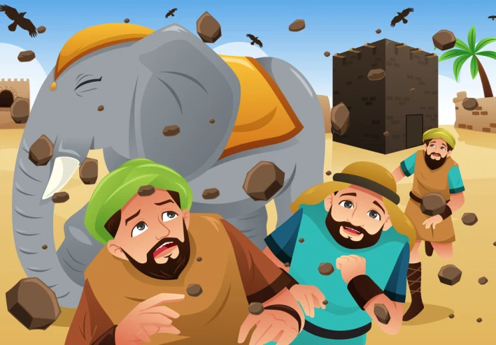 حنكة وقصة الملك والحكيم والفيل