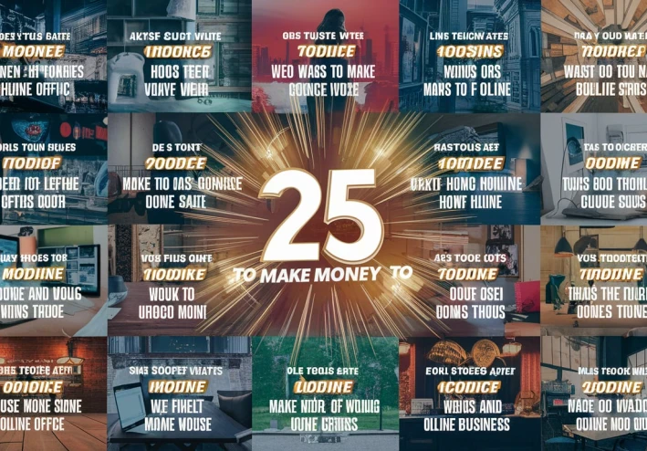25 طريقة لكسب المال عبر الإنترنت، وخارج الإنترنت، وفي المنزل