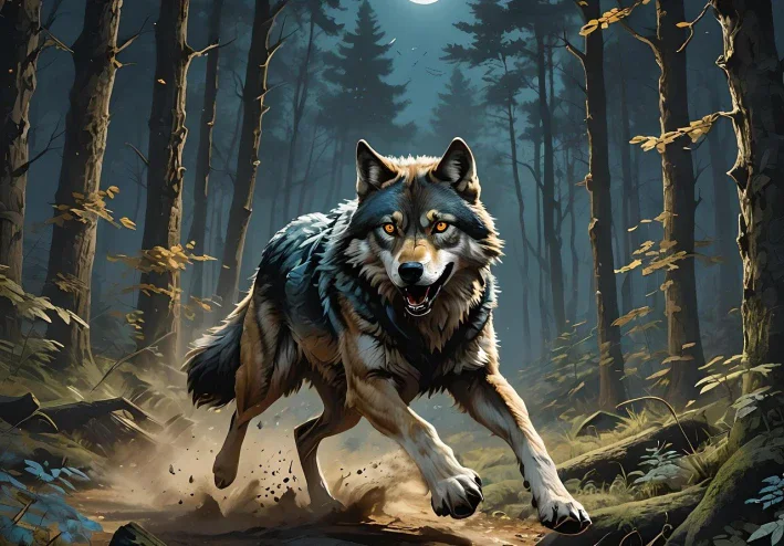 Predators and their order in forests