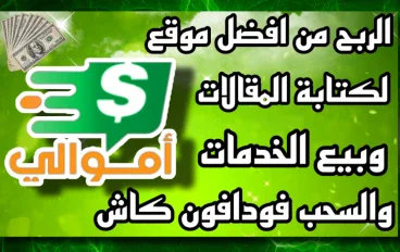الربح من الإنترنت من موقع أمولي
