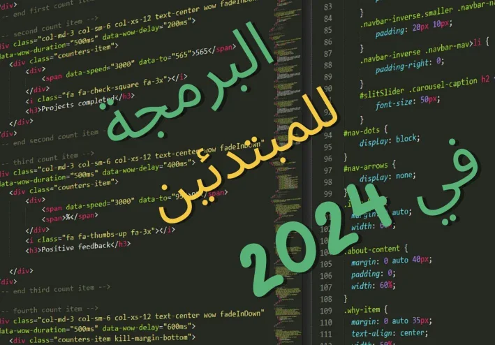 "دليل البرمجة للمبتدئين: خطواتك الأولى نحو احتراف البرمجة في 2024