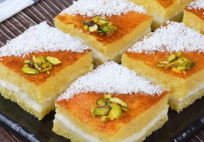 "Basbousa: A Delightful Egyptian Sweet and Other Must-Try Egyptian Desserts"
