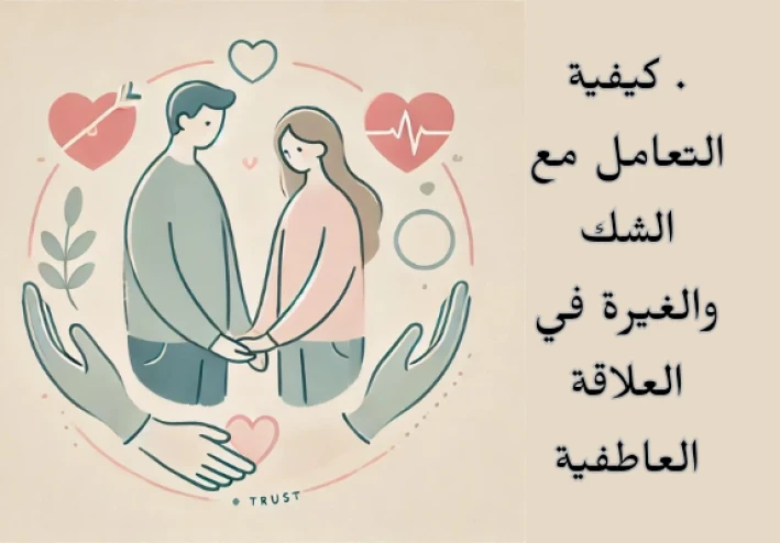 كيفية التعامل مع الشك والغيرة في العلاقة العاطفية 💔🔍