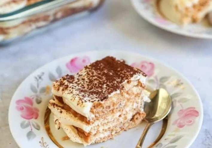 طبق حلى النسكافيه البارد