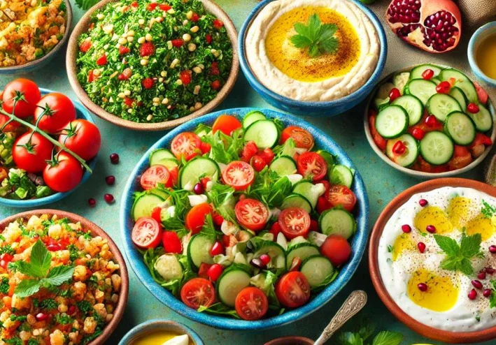 أفضل أنواع السلطات العربية وكيفية إعدادها بالخطوات