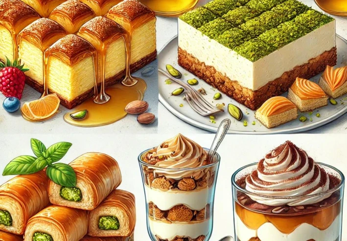 The Best Types of Arabic and International Desserts and How to Prepare Them