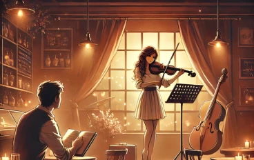 قصة حب عبر الأوتار