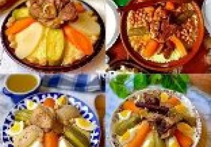 طبق الكسكسي ذوق و حكاية ..سحر البشرية