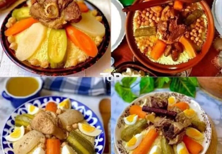 طبق الكسكسي ذوق و سحر ..ابهار الى العالمية