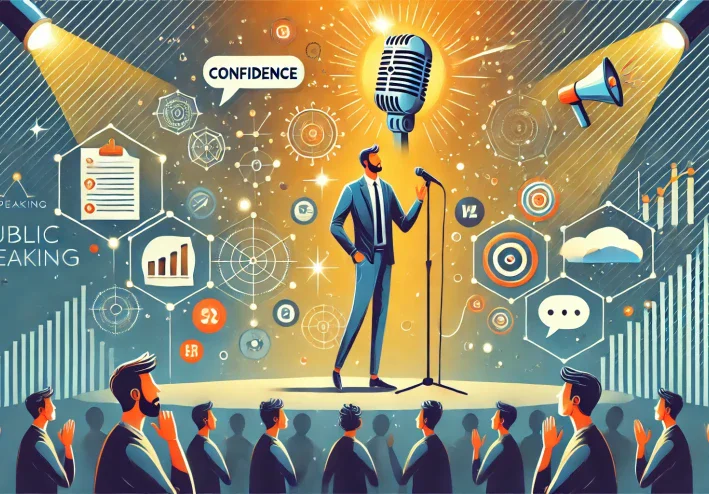 8 أسرار فن الإلقاء والخطابة والتحدث أمام جمهور بدون خوف. ⚡🧡